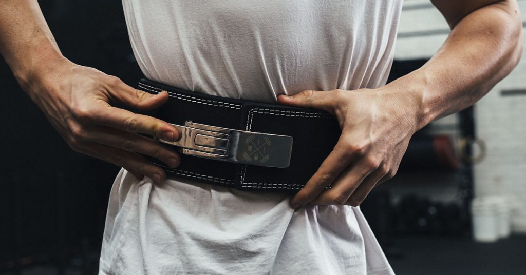 weightlifting lever belt