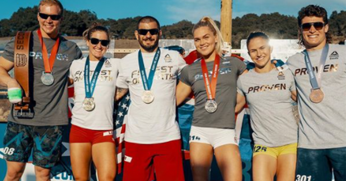 2021 crossfit games podium finishers