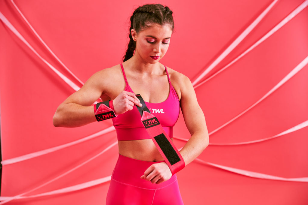 Pink limited edition sports bra The WOD Life
