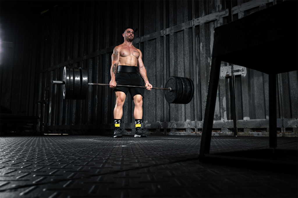 athlete enjoying benefits of lifting belts