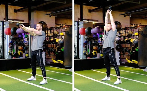 American vs Russian kettlebell swing
