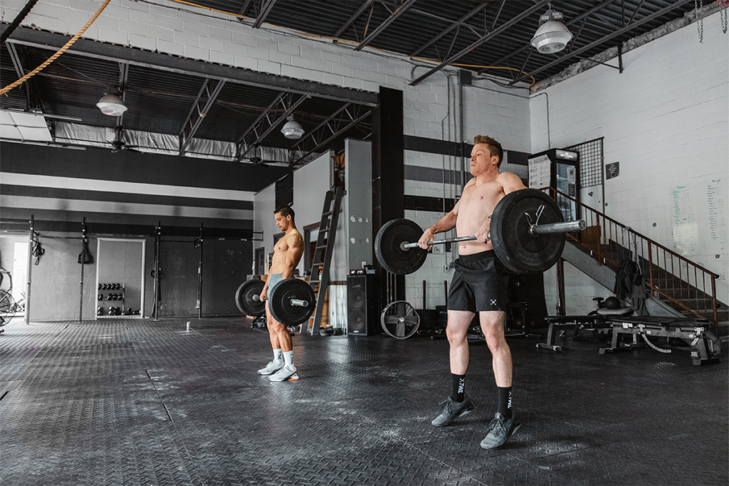 athletes performing clean and jerk tips