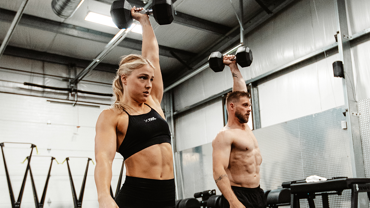 Athletes doing exercising their obliques